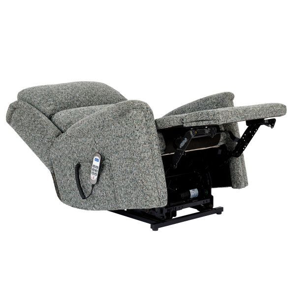Celebrity Farndon Petite Cloud Zero Power Recliner Fabric Armchair, Luna Peacock