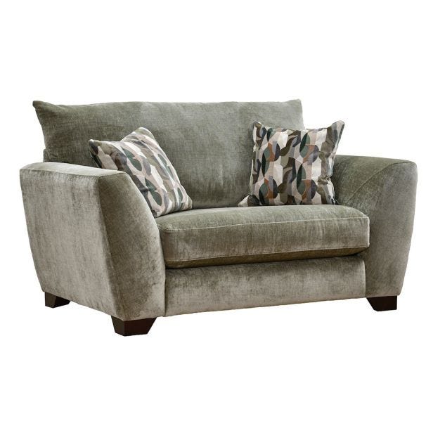 Casa Marcy Snuggler Fabric Armchair, Dijon Sage
