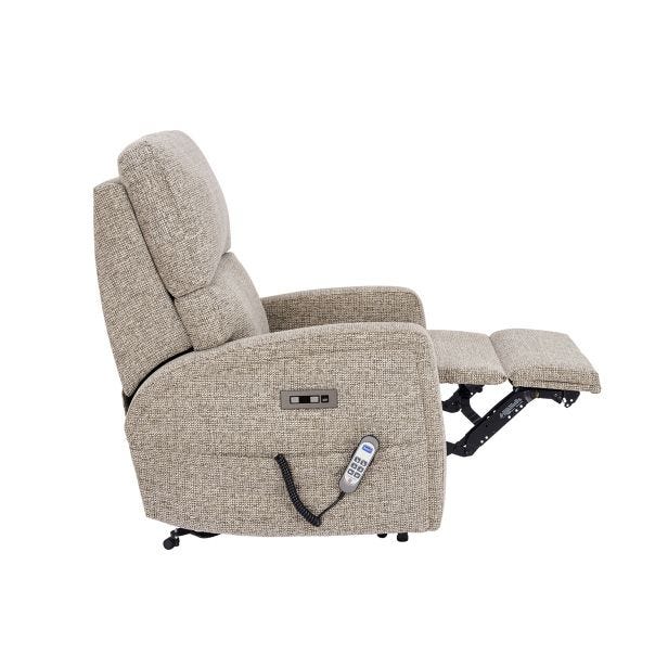Celebrity Southwell Petite Cloud Zero Power Fabric Recliner Armchair, Hessian Mo