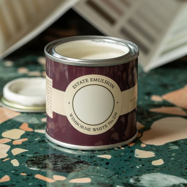 Farrow & Ball Emulsion Tester, 100ml, Wimborne White