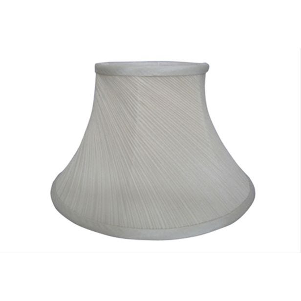 Casa Twisted Pleat Lamp Shade, 30cm, Cream