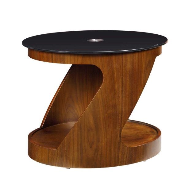 Jual San Marino Curve Z Side Table, Walnut