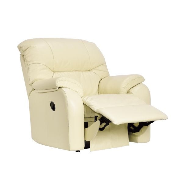 G Plan Mistral Manual Recliner Leather Armchair