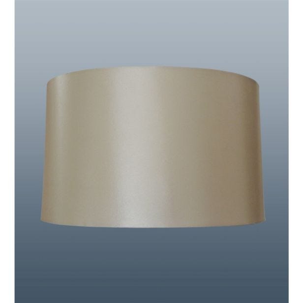 Casa Oval Silk Lamp Shade, 30cm, Cream