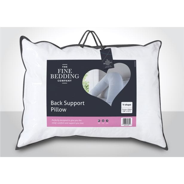 Fine Bedding Company Back Support V Shape Pillow