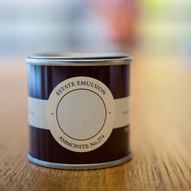 Farrow & Ball Emulsion Tester, 100ml, Ammonite