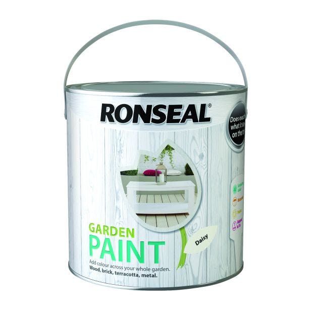 Ronseal Garden Paint, 2.5L, Daisy