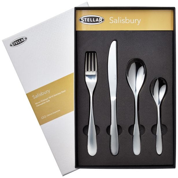 Stellar Salisbury Cutlery Set, 24 Piece