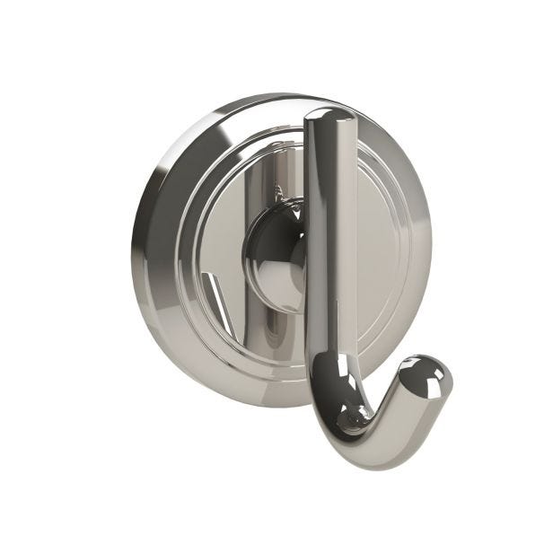 Miller Oslo Single Hook, Polished Nickel 