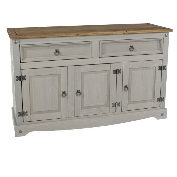 Casa Connor Medium Sideboard, Grey