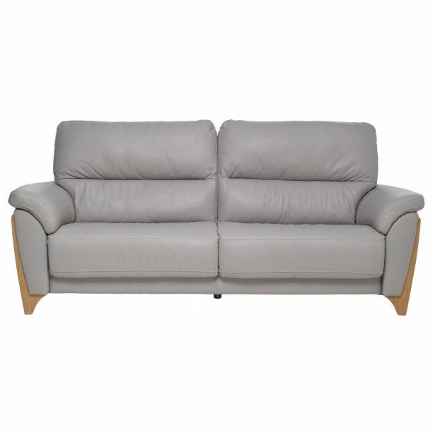 Ercol Enna Large Leather Sofa 