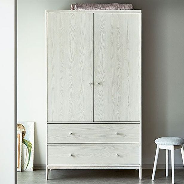 Ercol Salina 2 Door Wardrobe