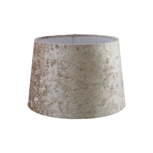 Casa Velvet Empire Lamp Shade, 30cm, Mink