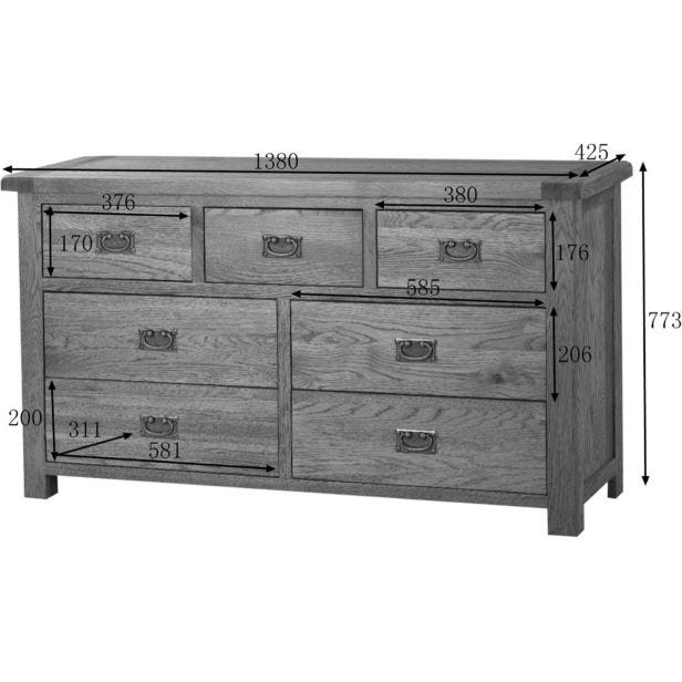 Casa Seville 4+3 Drawer Chest