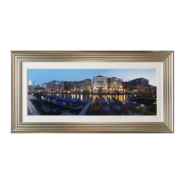 Complete Colour Venedig Canal Grande, Framed Picture