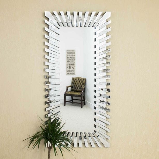 Mirror Outlet Starburst Rectangular Mirror, 170x80cm