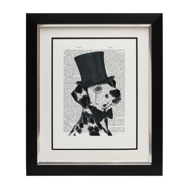 Complete Colour Dalmatian, Framed Picture