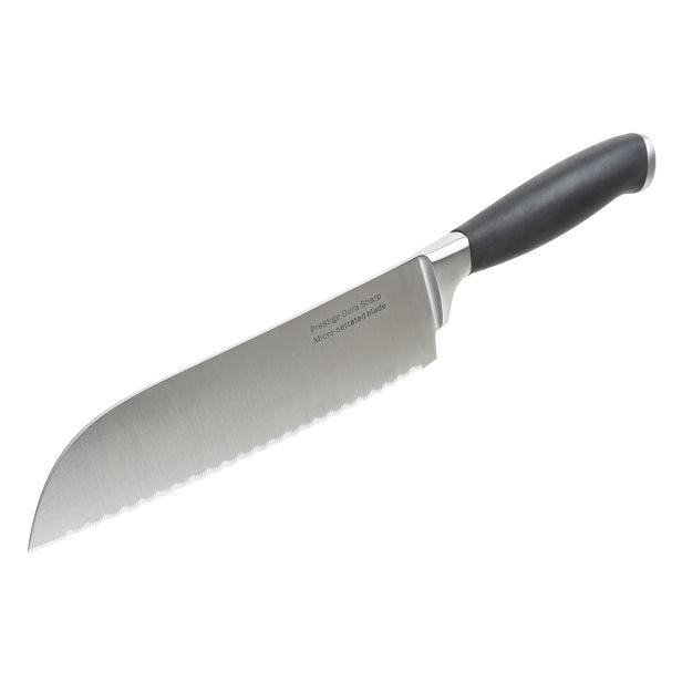 Meyer, Dura Sharp Santoku Knife, 7", Stainless Steel