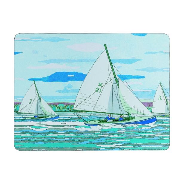 Denby Sailing Placemats, Set of 4