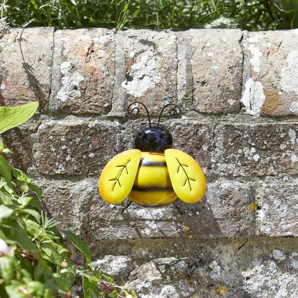 Smart Garden Decorative Bee, Medium, Yellow