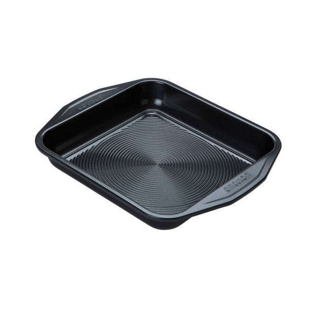 Circulon Square Cake Tin 9", Black