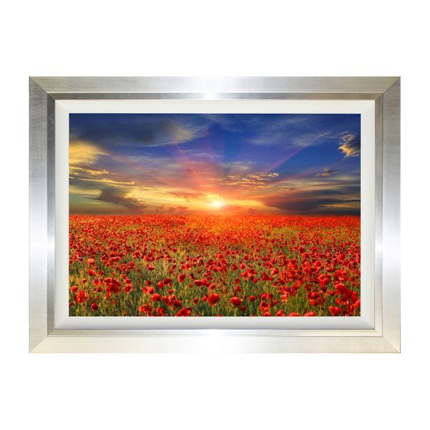 Complete Colour A Corner of a Foreign Field, Framed Picture