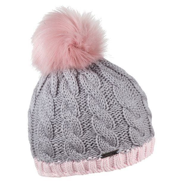 Sabbot Headwear Andrea Knitted Bobble Hat, Pink 