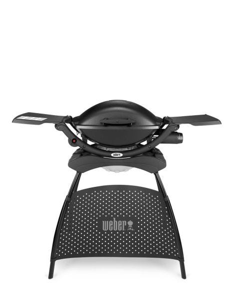 Weber Q 2000 Gas BBQ with Stand, Black
