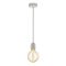 Eglo Yorth Ceiling Pendant Light, Light Grey Concrete