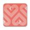 Beau & Elliot Vibe Coasters, Set of 4, Coral