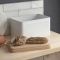 Garden Trading Borough Bread Bin, Lily White