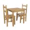 Casa Connor Square Table & 2 Dining Chairs Set