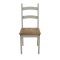 Casa Connor Pair Dining Chairs, Grey