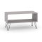 Casa Alden Open Shelf Coffee Table, Grey