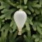 Festive Frosted Hot Air Balloon Hanging Tree Decoration