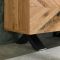 Casa Eclipse Narrow Sideboard, Rustic Oak