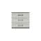 Casa Madrid 3 Drawer Chest, Grey