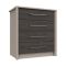 Casa Lyon 4 Drawer Chest, Anthracite