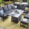Hartman Vienna Garden Reclining Corner Set, Grey