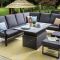 Hartman Vienna Garden Reclining Corner Set, Grey