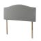 Rest Assured Rochester Headboard, Double, Charcoal