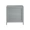 Lloyd Pascal Louvre Laundry Hamper, Grey
