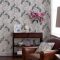 Laura Ashley Belvedere Wallpaper, Midnight