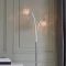Endon Talia 2 Light Floor Lamp, Chrome