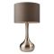 Endon Piccadily Touch Table Lamp, Satin Nickel