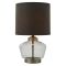 Endon Zen Table Lamp, Grey Smoke