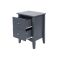 Casa Carla 2 Drawer Bedside Cabinet, Midnight Blue