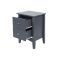 Casa Carla 2 Drawer Bedside Cabinet, Midnight Blue