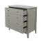 Casa Carla 4 Drawer Chest, Light Grey