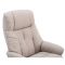 Casa Trento Fabric Swivel Recliner Chair & Stool, Wheat